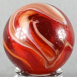 Vintage Akro Slag Marble .74 Inches Near-Mint Condition Combined Shipping  - Picture 1 of 16