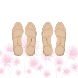 2 pares de plantillas de absorción deportivas Miss para mujer para masaje con esponja - Imagen 1 de 11