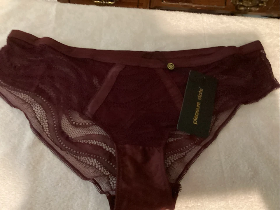 Pleasure State Panties Underwear Amelia Mid Brief Size XL NWT Fig Intimates - Image 1 of 3