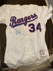 Nolan Ryan Autographed 1989 Texas Rangers Jersey_Authenticated By JSA - Picture 1 of 6