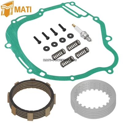 Clutch Kit Friction & Steel Plates & Gasket Spring For Yamaha TTR125LE 2003-2023 - Image 1 of 4