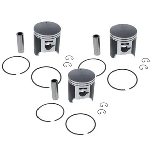Piston Kit for Polaris Ultra Touring 680 1996 1997 Teflon Coated x3 Race-Driven - Foto 1 di 2