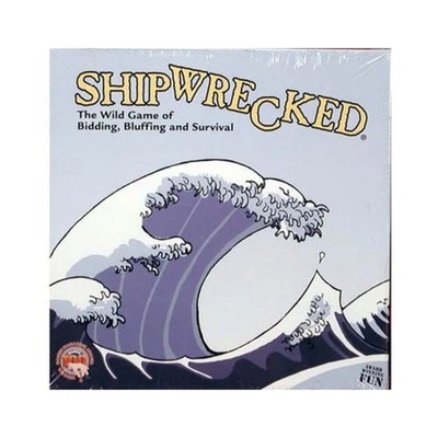 Out of the Box Boardgame Shipwrecked (2nd Ed) Box SW (VG+/New) - Image 1 of 2
