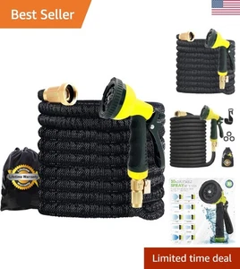 XpandaHose 100 Fuß erweiterbarer Gartenschlauch - strapazierfähig, verwicklungsfrei & leicht - Bild 1 von 11