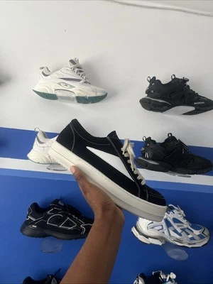 Rick Owens Porterville Low Top Sneaker SIZE 44 US 10.5 (SLIGHTLY WORN TWICE) - Image 1 of 4