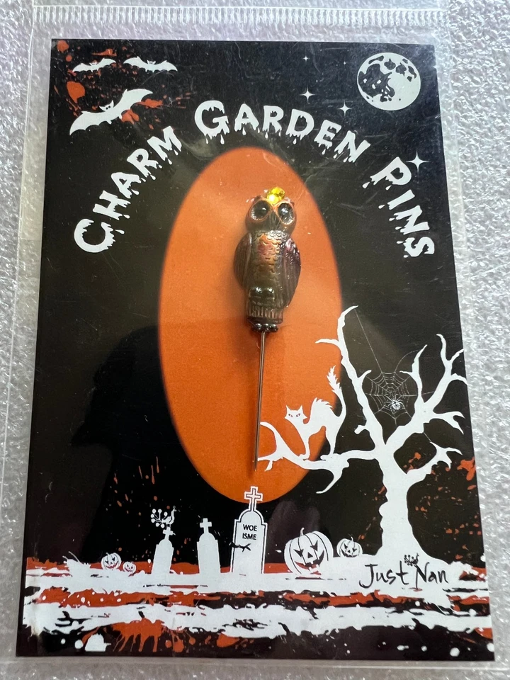 Just Nan - Prendedor de jardín con encanto - Búho leñoso Foto 1 de 1