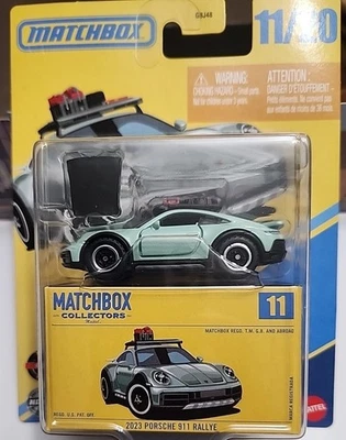 Matchbox Collectors 2023 Porsche 911 Rallye Foto 1 de 3