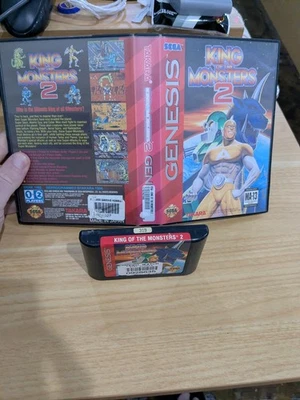 O2 King of the Monsters 2 (Sega Genesis, 1994) No Manual - Image 1 of 4