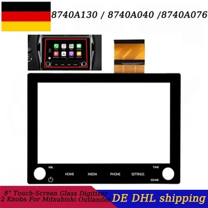 2Knöpfen Autoradio 8" Touch Screen Digitizer für MITSUBISHI Outlander 2020- 2022 - Bild 1 von 7