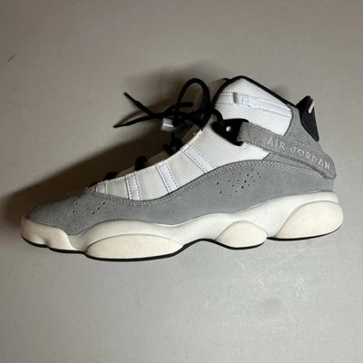 Talla 9 - Jordan 6 Anillos Gris Humo Medio Claro - Muy Ligeramente Usado Foto 1 de 4