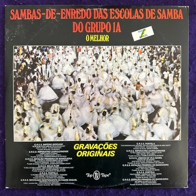 O MELHOR Sambas-De-Enredo Das Escolas de Samba Do Grupo 1A LP BRAZIL NM - Image 1 of 4