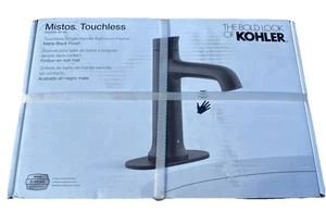 KOHLER Mistos Powered Touchless Einloch Badarmatur in Mattschwarz - Bild 1 von 1