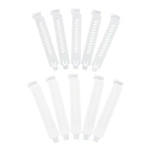 5Pcs Desktop Computer Host Chassis PCI Cooling Dust Filter PCI Slot Baffle Net - Bild 1 von 14