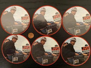 LOTE de 6 posavasos publicitarios de colección JVC NIVICO para bebidas/bebidas/cócteles promoción B - Imagen 1 de 12