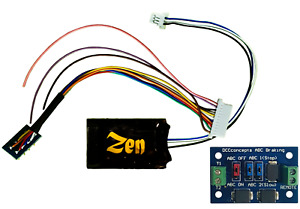 DCC Concepts noir zen ~ décodeur moteur à 8 broches échelle HO ~ module ABC DCD-ZNM.HP.6A