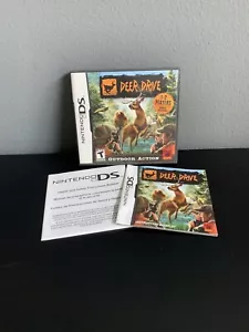 NINTENDO DS - DEER DRIVE - CASE & MANUAL Inserts - No Game Included - Picture 1 of 2