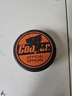 Vintage Cooper Official Hockey Puck Orange Logo
