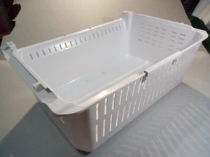 freezer white plastic drawer, pull, samsung rf28jbedbsg Flex Zone - Picture 1 of 14
