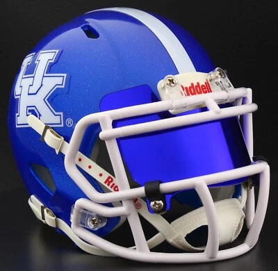 KENTUCKY WILDCATS NCAA Mini Football Helmet - the perfect CAKE TOPPER DECORATION - Image 1 of 3