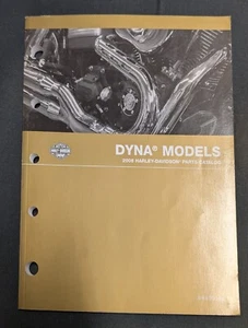 2008 HARLEY DYNA GLIDE PARTS MANUAL NEW OPEN 99439-08 - Picture 1 of 1