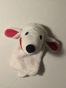 Never Used IKEA KLAPPAR LANTLIG white Lamb Sheep Hand Glove Puppet Soft Plush - Picture 1 of 5