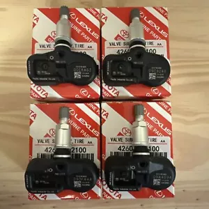 New TPMS Set Stem 42607-02100 315mhz For 2024 Toyota Corolla GR Hatchback - Picture 1 of 3