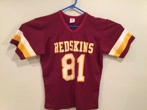 Vintage Rawlings Washington Redskins #81 NFL Football Jersey M 38-40 Made USA - Picture 1 of 6
