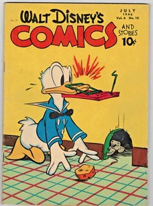 Walt Disneys Comics und Geschichten #70 Carl Barks Kunst Goldenes Zeitalter Dell 1946 Sehr guter Zustand - Bild 1 von 2