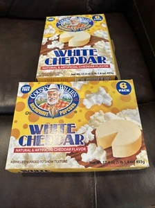 Lot Of 2 Boxes Of 6 (12) Cousin Willie's Simply White Cheddar Microwave Popcorn - Picture 1 of 7