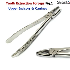 Incisivos de raíz superior Fórceps de extracción de dientes Fig-1 quirúrgica - Picture 1 of 3