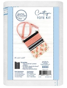 June Tailor Caitlyn Cross Body Style Tote Kit - JT-1877 - Quilt As You Go 2023 - Picture 1 of 2