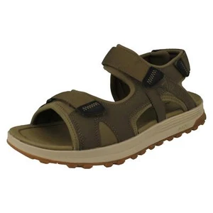 Mens Clarks Casual Adjustable Mimic Grip Sole Sandals ATL Trek Sun - Picture 1 of 10