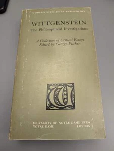 Wittgenstein: The Philosophical Investigations by Pitcher, George (1968) - Picture 1 of 7