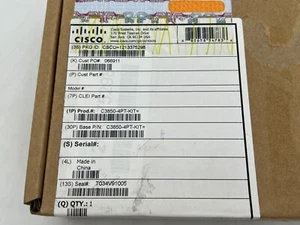 Cisco Four-Point Rack Mounting Kit for Catalyst 3850 / C3850-4PT-KIT= - Zdjęcie 1 z 2