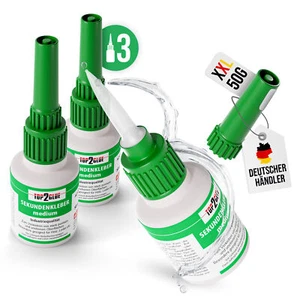3 x Top2Glue Sekundenkleber 50g medium - Aquaristik geeigneter Industriekleber - Bild 1 von 8