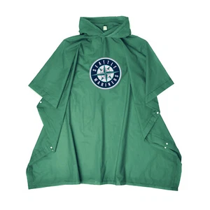 Neu Baseball Team Seattle Mariners Poncho Deluxe 44" x 49" lizenziert - Bild 1 von 1