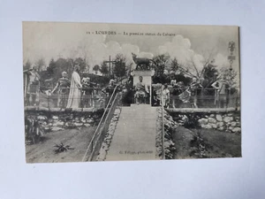 CPA 65 LOURDES - La première station du calvaire - Imagen 1 de 2