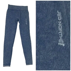Jed North Leggings Womens Size XS/S Athletic Workout Blue Health Goals Sporty - Imagen 1 de 10
