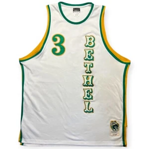 VTG Allen Iverson Jersey Bethel Bruins HS Reebok XL Throwback Philadelphia 76ers - Picture 1 of 5