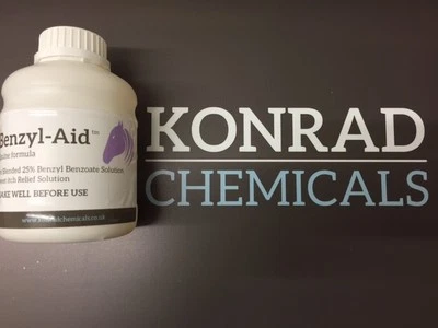 500ml Benzyl Benzoate 25% Blended Solution For Sweet Itch mites,lice,ticks - Image 1 of 4