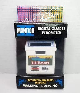 Vintage L.L Bean Monitor II Digital Quartz Pedometer / No Battery NOS - Picture 1 of 11