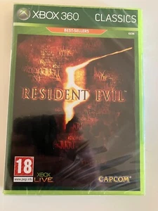 Jeu résident evil 5 XBOX 360 PAL FR neuf sous blister - Imagen 1 de 3