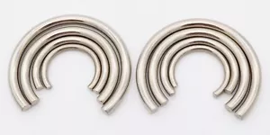 Clock Mainspring C Clamps 2 SETS OF 4 Spring Clamp Round Steel Repair Tool - Picture 1 of 1