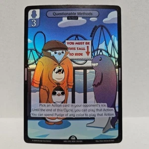 Pudgy Penguins Vibes TCG Questionable Methods 1st Edition 132/200 Holo Foil - Picture 1 of 1
