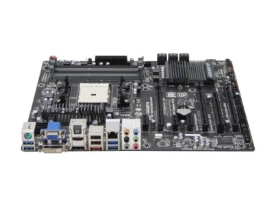 GIGABYTE GA-F2A85X-UP AMD A85X Socket FM2 SATA 6Gb/s USB 3.0 ATX Motherboard - Image 1 of 4
