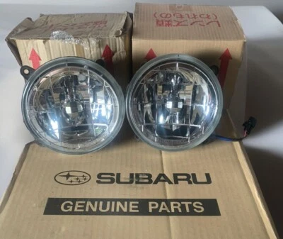 Классические противотуманные фары Subaru Impreza Crystal GC8 GF8 прожекторы как новые от оригинального производителя - Изображение 1 из 4