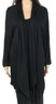 INC Women's Sweater Midnight Deep Black Size 2X Plus Duster Cardigan $69 #220