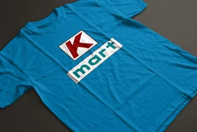 Camisetas retro K-Mart divertidas para hombre color zafiro tallas S a 5XL Foto 1 de 3