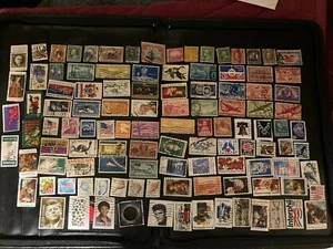 100 used U.S. stamps all different 1800's - 2021. Very Fine. 1 cent to Forever - Picture 1 of 5
