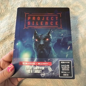 Project Silence (4K/Blu-ray, 2025, STEELBOOK) Korean Horror Evil Dogs. VG** - Picture 1 of 10